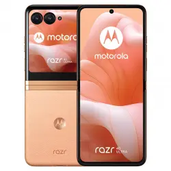 MOTOROLA - Motorola Razr 40 Ultra 8 GB + 256 GB Peach Fuzz móvil libre.