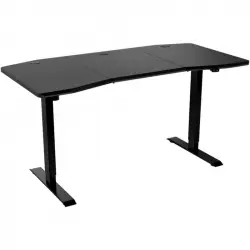 Nitro Concepts D16E Mesa Gaming con Altura Regulable Eléctricamente Negra