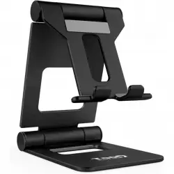 TooQ Soporte Ajustable para Smartphone/Tablet hasta 10" Negro