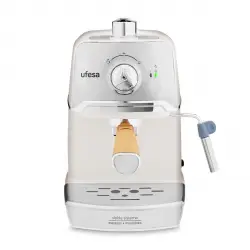 Ufesa - Cafetera Espresso Manual CE7238 Cream