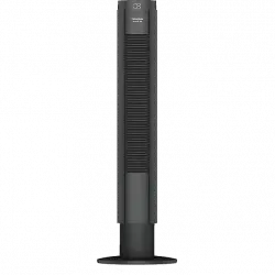 Ventilador de torre - Taurus BABEL II RCH, 50W, 86cm altura, 4 velocidades, 3 modos funcionamiento, Táctil, Pantalla digital, Control remoto, Negro