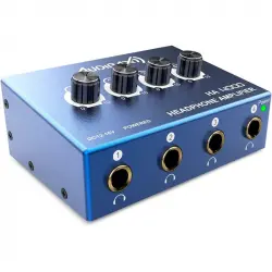 Audibax HA4000 Amplificador de Auriculares 4 Canales