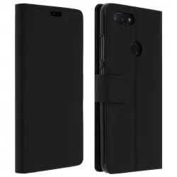 Avizar Funda Billetera Negra para Xiaomi Mi 8 Lite