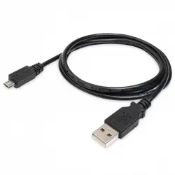 Digitus 3x Cable USB 2.0 Tipo-A a MicroUSB 1m Negro