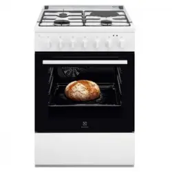 Electrolux Cocina Mixta 57l 4 Luces Blanca - Lkm624088w