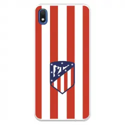 Funda Para Samsung Galaxy A10 Del Atleti Escudo Rojiblanco - Licencia Oficial Atlético De Madrid