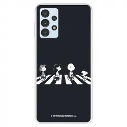Funda Para Samsung Galaxy A13 4g Oficial De Peanuts Personajes Beatles - Snoopy