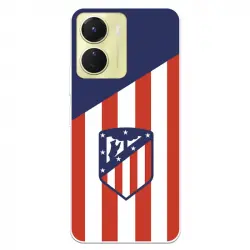 Funda Para Vivo Y16 Del Atlético De Madrid Escudo Fondo Atletico - Licencia Oficial Atlético De Madrid