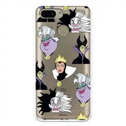 Funda Para Xiaomi Redmi 6 Oficial De Disney Villanas Patrón - Villanas Disney