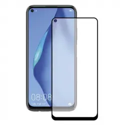 Ksix Protector de Pantalla Cristal Templado para Huawei P Smart 2021 Negro