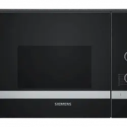 Microondas - Siemens BF520LMR0, 800 W, 20 L, 5 potencias, Descongelación, Negro