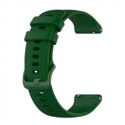 Ociodual Correa Verde para Amazfit GTS4-3-2-2e-bip-gtr/Forerunner 245-645/3-3 Music/Galaxy Watch 5-4classic/GT