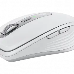Ratón inalámbrico - Logitech MX ANYWHERE 3, Para Mac, 4000 ppp, Bluetooth, mano derecha, Blanco