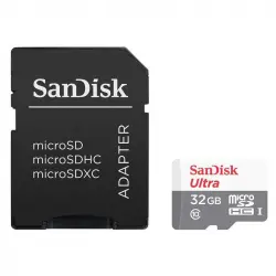 SanDisk Ultra MicroSDHC 32GB Clase 10 UHS-I + Adaptador