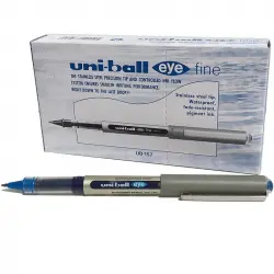 Uni-Ball Eye Fine UB-157 Caja 12 Bolígrafos de Tinta Pigmentada Azul