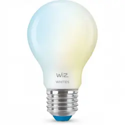 WiZ A60 Bombilla Inteligente LED WiFi E27 7W Blanca