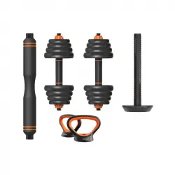 Xiaomi Fed Kit de 30Kg Mancuernas + Barra + Pesas