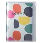 Agenda anual 2024 Mark's A6 Abstract semana vista vertical mint