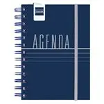 Agenda escolar 2023/2024 Finocam Mini-Institut 8º día por página Lisa Azul catalán