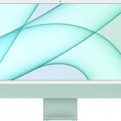 APPLE iMac (2021), 24" Retina 4.5K, Chip M1 de Apple, 8 GB RAM, 512 SSD, macOS Big Sur, Teclado Magic Keyboard con Touch ID, Verde
