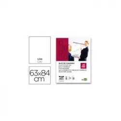 Bloc Congreso Liderpapel Liso 63x84cm 50 Hojas 80g/m2 5 Unidades