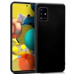 Cool Funda Silicona Negra para Samsung Galaxy A51 5G A516
