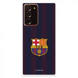 Funda Para Samsung Galaxy Note 20 Ultra Del Barcelona Rayas Blaugrana - Licencia Oficial Fc Barcelona