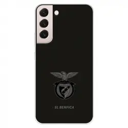 Funda para Samsung Galaxy S22 del Escudo Fondo Negro - Licencia Oficial Benfica