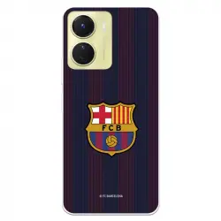 Funda Para Vivo Y16 Del Fc Barcelona Rayas Blaugrana - Licencia Oficial Fc Barcelona