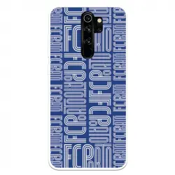 Funda Para Xiaomi Redmi Note 8 Pro Del Fútbol Club Oporto Nombre Fondo Azul - Licencia Oficial Fútbol Club Oporto