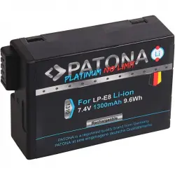 Patona Platinum Batería LP-E8 para Cámaras Canon