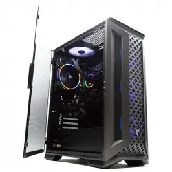 PcCom Ready Ryzen 5 3600 / 16GB RAM / 500GB SSD / RX 6600 8GB + Windows 11 - Pc Gaming Negro