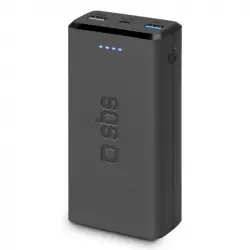 SBS TTBB20000FASTK Power Bank 2000mAh USB Negra