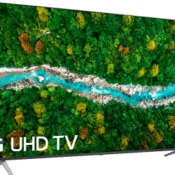 TV LED 75" - LG 75UP77109LC, UHD 4K, Imagen 4k Quad Core, Smart TV, DVB-T2 (H.265), Negro