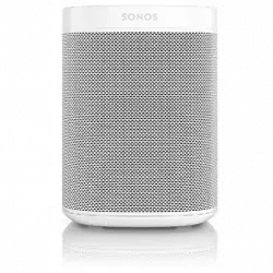 Altavoz - Sonos One, Wi-Fi, Asistente virtual, Alexa, Blanco