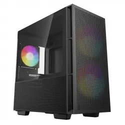 DeepCool CH360 Cristal Templado USB 3.2 Negra