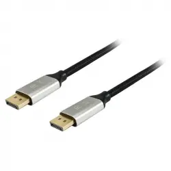 Equip Cable de Malla DisplayPort Premium 1.4 8K 60Hz Macho/Macho 5m Negro