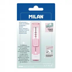 Milan Stick Edición+ Blíster 1 Afilaborra Rosa