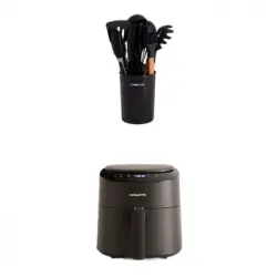 Pack Fryer Air Pro Compact 3.5 L + Set De Utensilios De Cocina