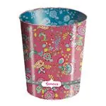 Papelera de metal Busquets Flamenco rosa