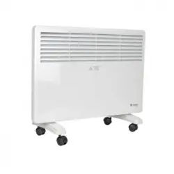 Raydan Home - Convector Eléctrico Bajo Consumo Pared 1500w, Hogar, Diseño Horizontal, 3 Niveles Potencia, Termostato, Protección Sobrecalentamiento,