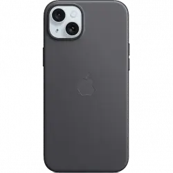 APPLE Funda de trenzado fino con MagSafe para iPhone 15 Plus, Negro