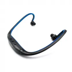 E-Nuc Sport Auriculares Deportivos MP3/MicroSD Azules