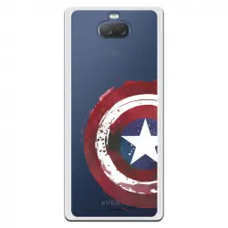 Funda Oficial Escudo Capitan America Para Sony Xperia 10