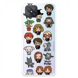 Funda Para Oppo Reno 4z Oficial De Harry Potter Personajes Iconos - Harry Potter