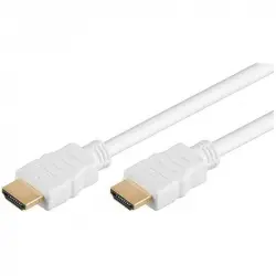 Goobay Cable HDMI Ethernet 1.4 Macho/Macho 3m Blanco