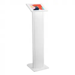 Kimex Soporte de Suelo Blanco para Tablets iPad 9.7''-10.2''/Pro 10.5"/Samsung Tab A 10.1''