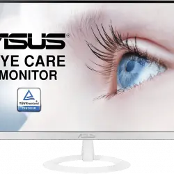 Monitor - Asus VZ249HE-W, 22.8", IPS, Full HD, 5 ms, 250 nits, HDMI, Antiparpadeo, Blanco