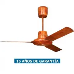 Ventilador De Techo Vortice 61758 Nordik Evolution 140 Fibra De Madera