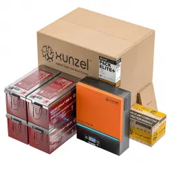 Xunzel - Sistema SAI Pack Elite+7200-Lith 9600 Wh.